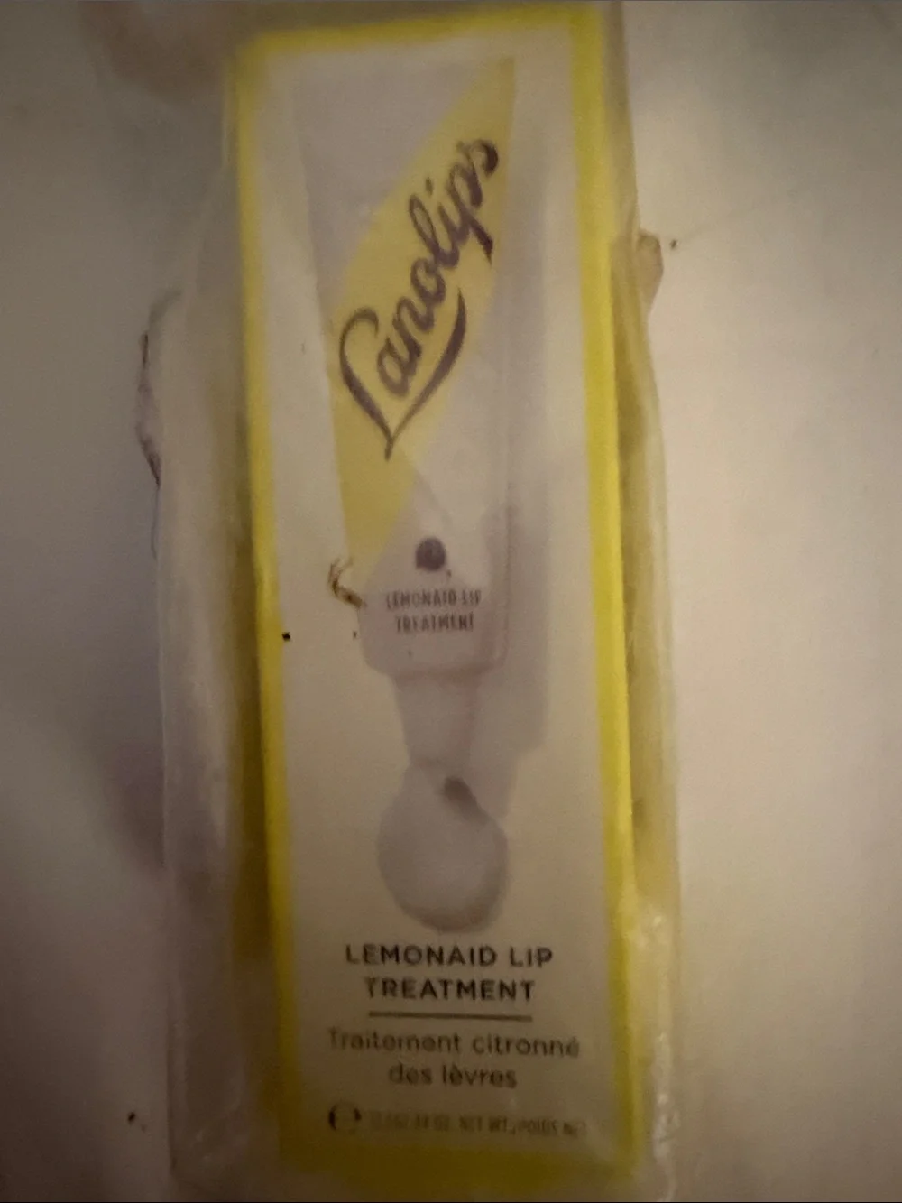 Lemon Lemonade Lip Treatment - Yellow & White Packaging